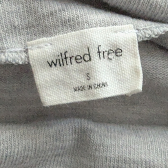 Aritzia Wilfred Free Lounge Mockneck Pullover - Lightweight Soft Minimalist - S - Picture 5 of 7